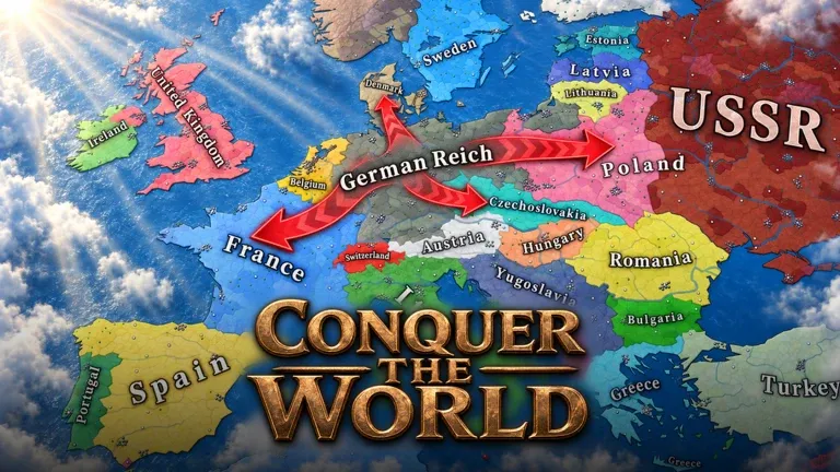 Conquer the World WW2 no Roblox