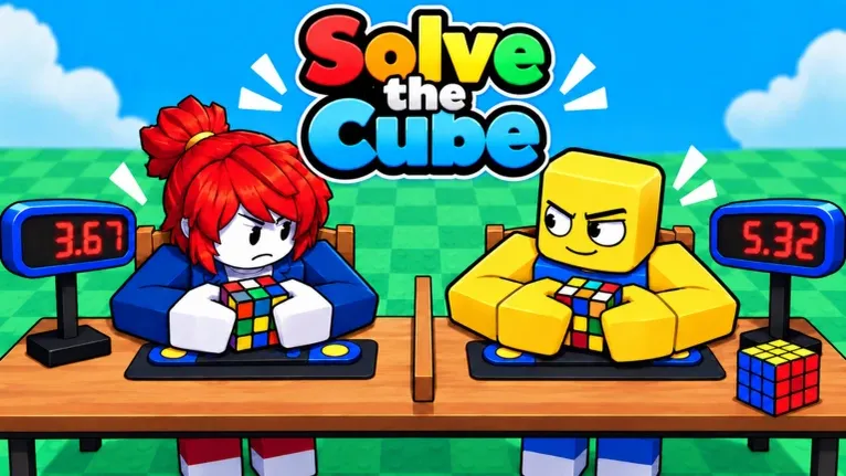 Capa de Solve The Cube
